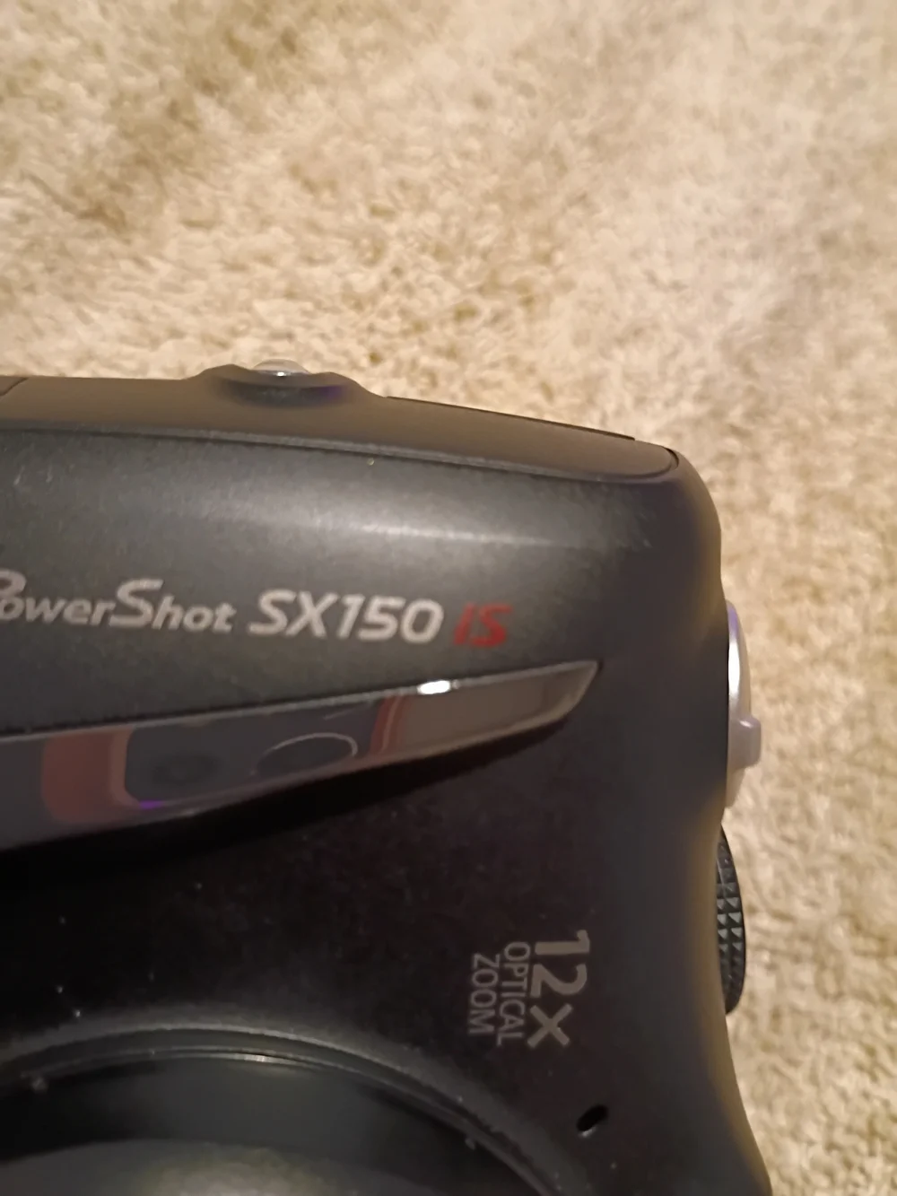 Canon PowerShot SX150 IS 14.1MP Digital Camera (Black) GUC Tested Works